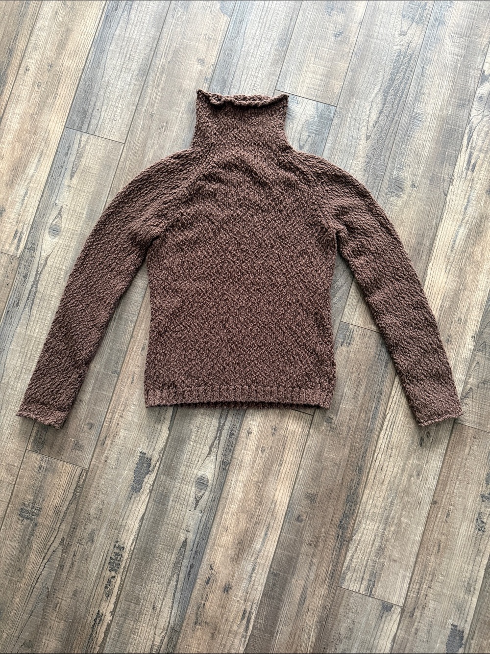 J. Crew Chocolate Brown Turtleneck Sweater